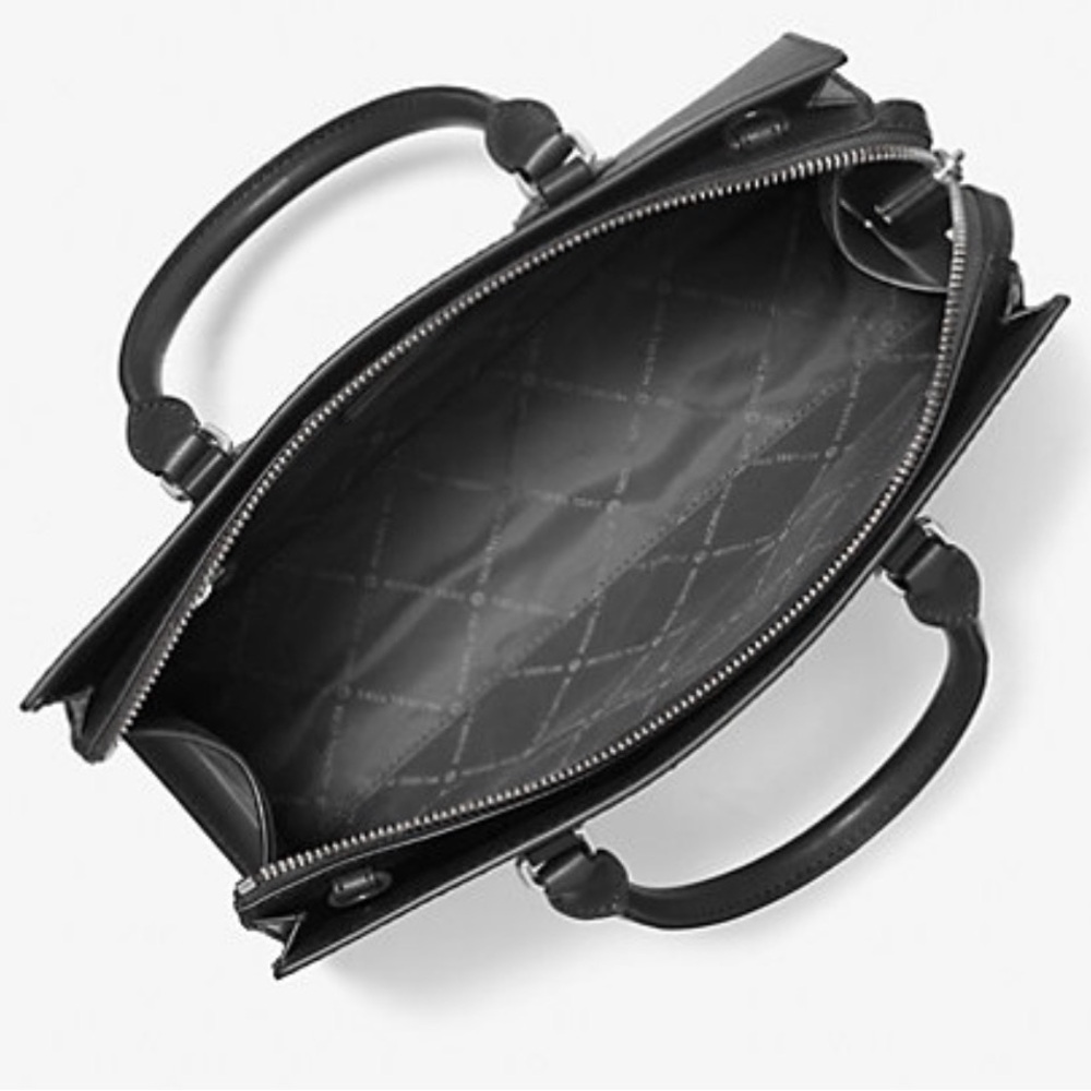 Michael Kors Black Satchel Bag - Picture 7 of 11